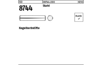 250 Stück, ISO 8744 Stahl Produktklasse A - Abmessung: 1,5 x 6