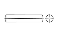 100 Stück, ISO 8744 A 1 Kegelkerbstifte - Abmessung: 2 x 10