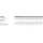 500 Stück, ISO 8747 Stahl Form A Senkkerbnägel, mit Fase - Abmessung: 2 x 6