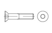 500 Stück, ISO 10642 010.9 Senkschrauben mit Innensechskant - Abmessung: M 3 x 6