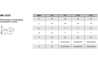 100 Stück, DIN 15237 Mu 3.6 Tellerschrauben mit Tellerscheibe, mit Sechskantmutter - Abmessung: M 12 x 60