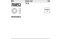 25 Stück, DIN 70852 17 H Nutmuttern - Abmessung: M 10 x 1