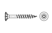 1000 Stück, Artikel 88189 Stahl SPAX FEX-H Sonderoberfl. silber SPAX Holzfensterschrauben FEX-H mit Senkkopf, Bremsrippen, T-STAR - Abmessung: 4 x 30 -T15