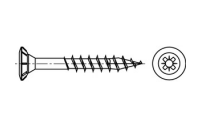 1000 Stück, Artikel 88189 Stahl SPAX FEX-H Sonderoberfl. silber SPAX Holzfensterschrauben FEX-H mit Senkkopf, Bremsrippen, Pozidriv-KS - Abmessung: 4 x 30 -Z