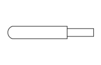 1 Stück, Artikel 88336 AMECOIL-Zapfenbrecher zur Entfernung des Mitnehmerzapfens, für SR und Fein - Abmessung: M 6