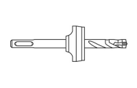 1 Stück, Artikel 88587 Stahl FZUB FISCHER Bohrer FZUB - Abmessung: FZUB 10 x 40