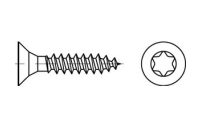 1000 Stück, Artikel 89098 Stahl CE Seko-ISR galv. verz. gelb Spanplattenschrauben mit Vollgew., Senkkopf, Innensechsrund - Abmessung: 3,5 x 15 -T15