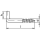 100 Stück, Artikel 9084 A2  Schlitzschraubhaken mit Holzgewinde - Abmessung: 5,2 x 50,
