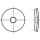 1000 Stück, Artikel 9055 A4  Dichtscheiben, gewölbte Metallscheiben mit aufvukanisierter Dichtungslage - Abmessung: 5,3 x 14 x 1